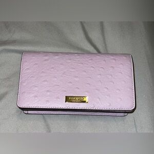 Kate Spade Light Purple Textured Purse